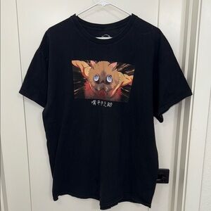 Black Graphic T-Shirt